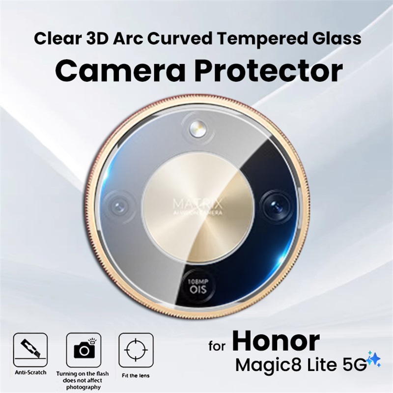 Tempered Glass Screen 9H - 3-1 Adet 3D Şeffaf Temperli Cam