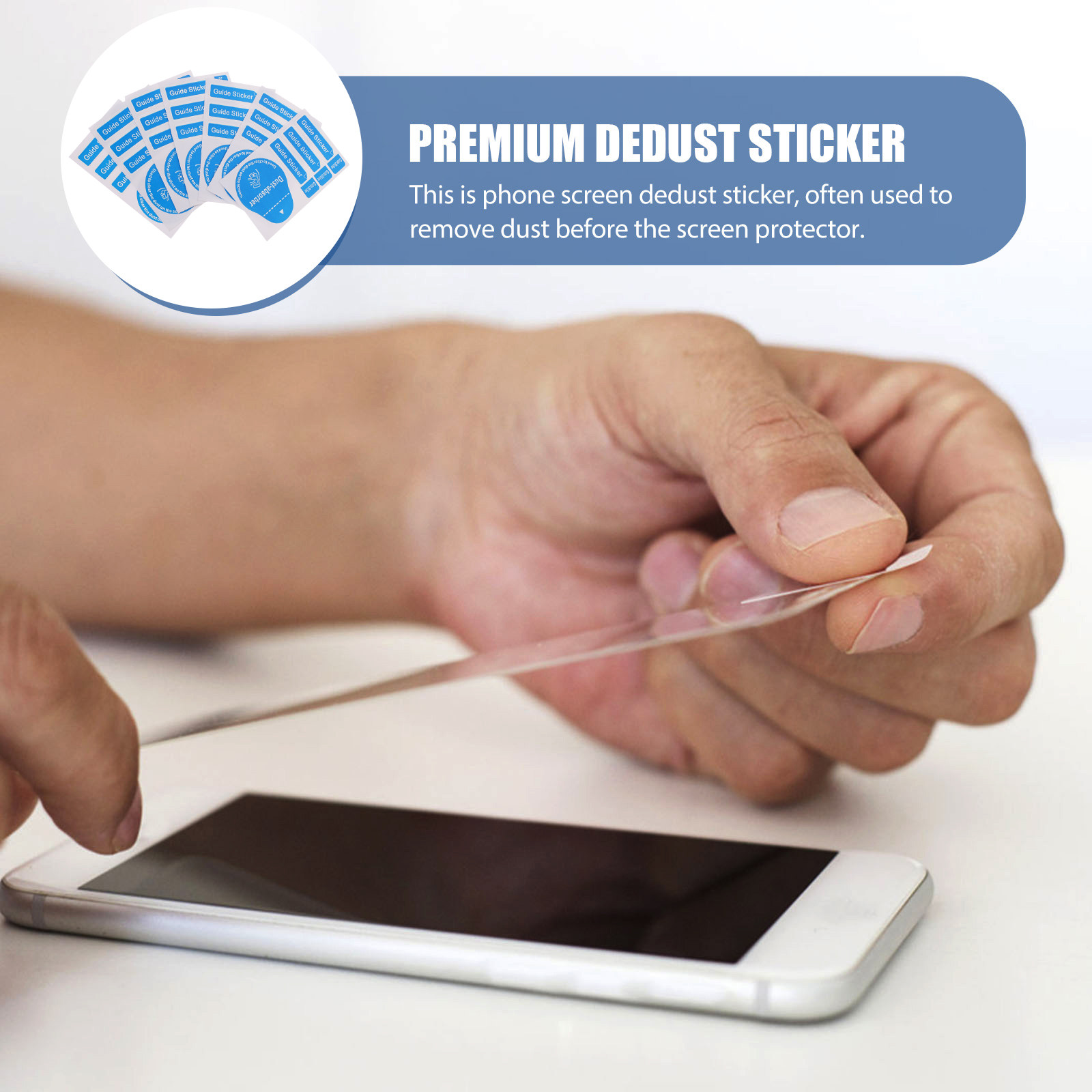 400 Adet Telefon Ekranı Toz Te - Dust Removal Sticker incelemesi ve fiyatı