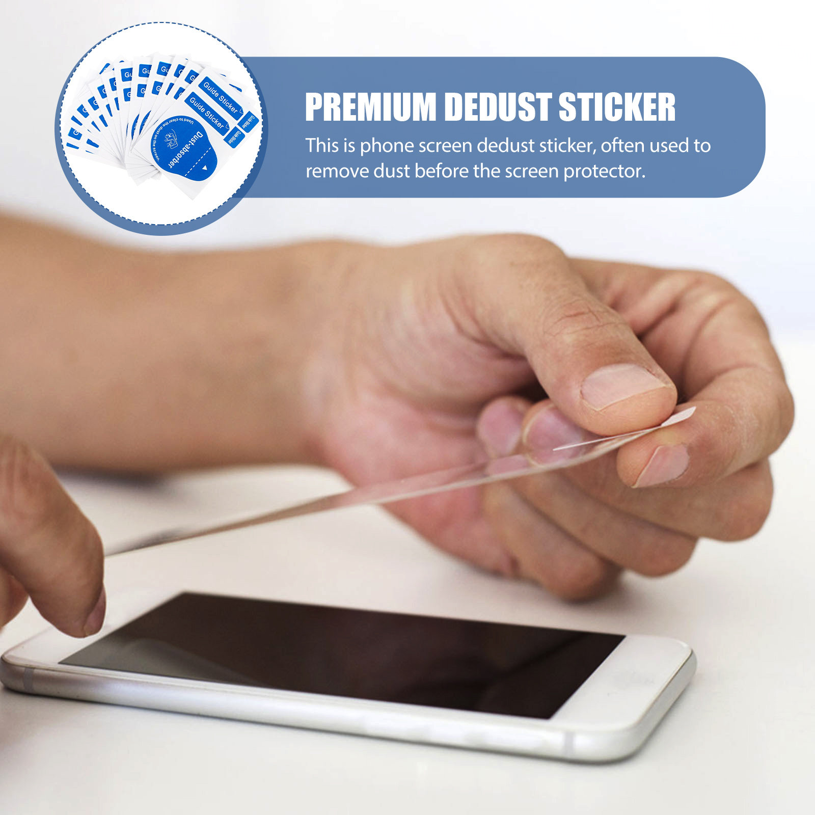 Telefon, tablet ekranı temizli - Dust Removal Sticker incelemesi ve fiyatı