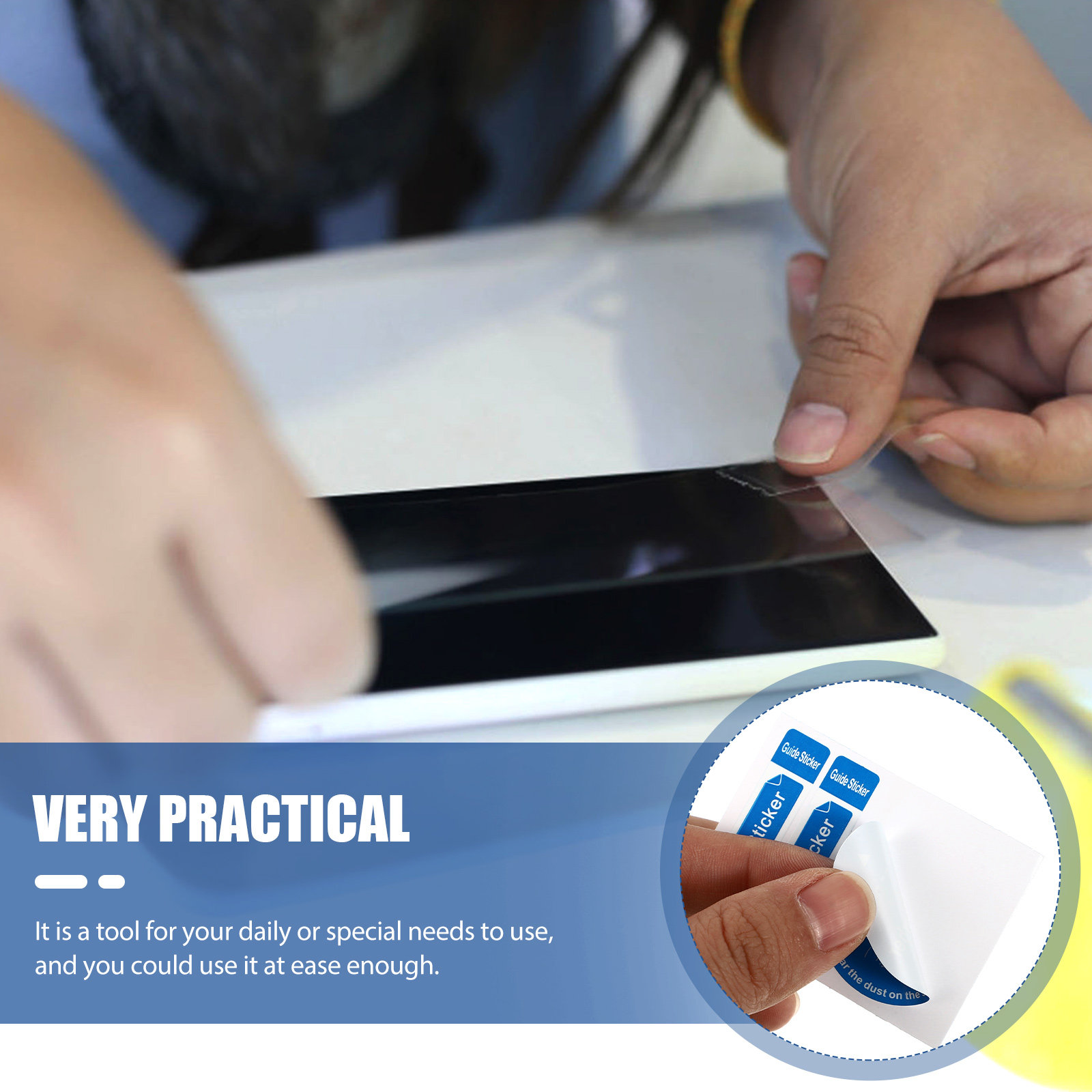Telefon, tablet ekranı temizli - Dust Removal Sticker incelemesi ve fiyatı